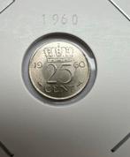 Nederland. Juliana. 25 Cent 1960. Sch. 1142-6, Postzegels en Munten, Ophalen of Verzenden, Koningin Juliana, 25 cent