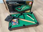 Mini Pooltafel / Biljarttafel - Compleet!, Een of twee spelers, Ophalen of Verzenden, Zo goed als nieuw, Reisspel