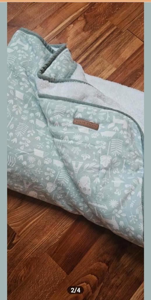 Little dutch serie mint adverture ledikant winter deken, Kinderen en Baby's, Kinderkamer | Beddengoed, Gebruikt, Deken of Dekbed