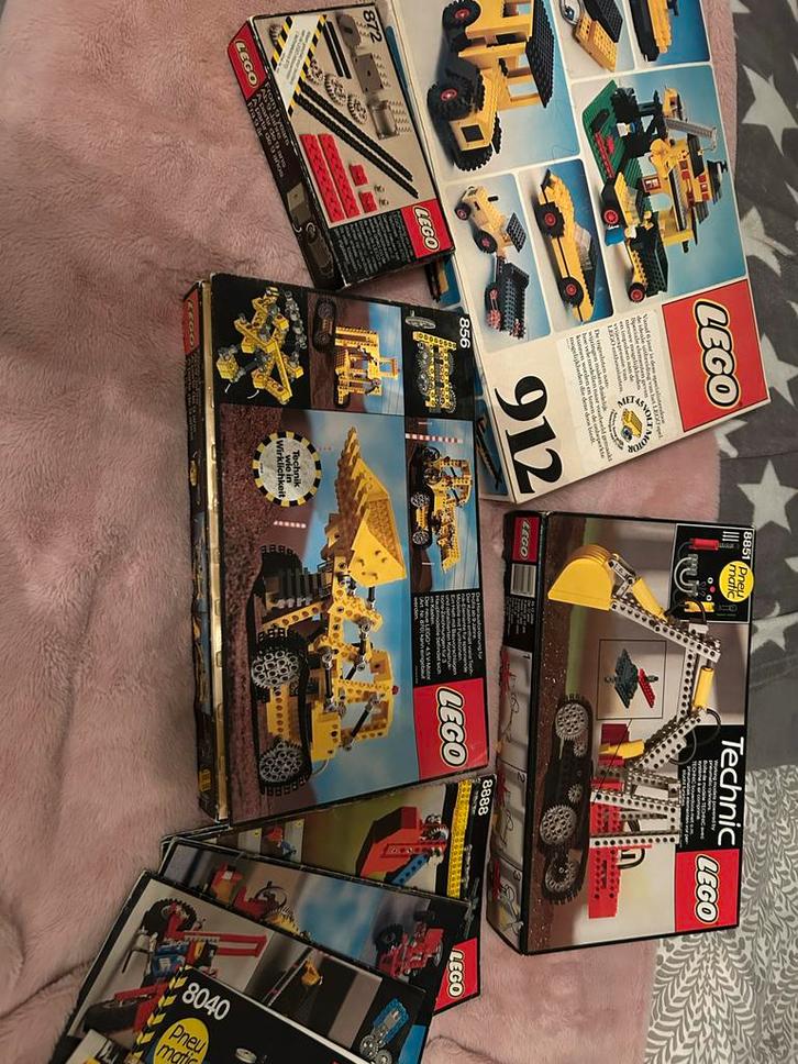 Vintage Lego Technic Pakket - Diverse Sets!, Kinderen en Baby's, Speelgoed | Duplo en Lego, Gebruikt, Lego, Complete set, Ophalen