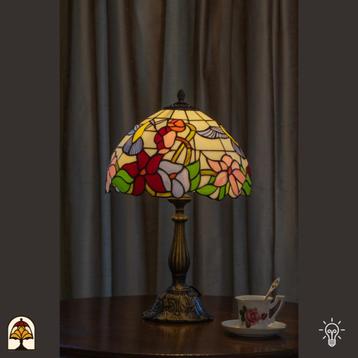 Tiffany tafellamp Colibrì - 30 cm beschikbaar voor biedingen