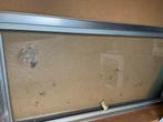 Glazen douche deur met frame, Glasplaat, 80 tot 120 cm, Gebruikt, Ophalen of Verzenden