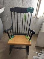 Schommelstoel - Vintage charme, Huis en Inrichting, Stoelen, Ophalen, Gebruikt, Zwart, Vintage