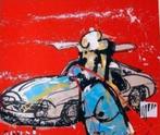 Herman Brood, schilderij Mercedes 300SL, Antiek en Kunst, Ophalen