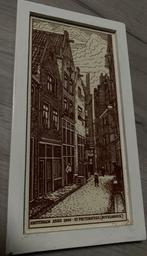 Antiek tegel St. Pietersteeg Amsterdam Duvelshoek anno 1900, Ophalen of Verzenden