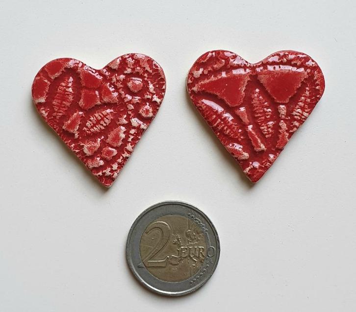 Mozaïek steentjes handgemaakte keramiek harten, A1, Hobby en Vrije tijd, Knutselen, Nieuw, Materiaal, Ophalen of Verzenden