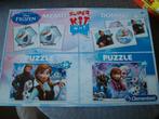 Frozen 2 puzzels memorie en domino, Ophalen of Verzenden, Meer dan 50 stukjes, Zo goed als nieuw, 6 jaar of ouder