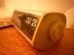 Copal Flipwekker Vintage Space Age Olijfgroen Japan, Huis en Inrichting, Woonaccessoires | Klokken, Ophalen of Verzenden, Gebruikt