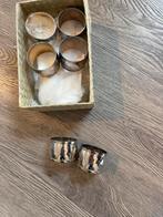 Zilveren servet ringen, Antiek en Kunst, Ophalen of Verzenden