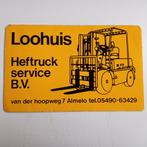 Leuke sticker.   Loohuis Heftruck service bv.   Almelo., Ophalen of Verzenden, Zo goed als nieuw, Overige typen