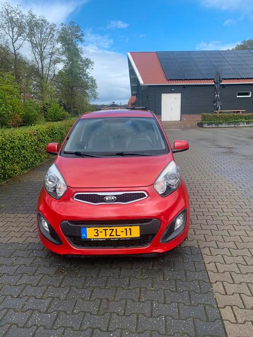 KIA Picanto 1.0 Cvvt 5-DRS 2014 Rood, Auto's, Kia, Particulier, Picanto, ABS, Airbags, Airconditioning, Bluetooth, Centrale vergrendeling