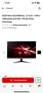 ACER gaming, Computers en Software, Monitoren, Ophalen, Zo goed als nieuw, 60 Hz of minder