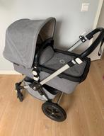Bugaboo grijs + voetenzak (in zeer goede staat), Ophalen of Verzenden, Gebruikt, Kinderwagen, Verstelbare duwstang
