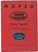Jawa 551 handleiding Betriebsanleitung (1618z) bromfiets, Fietsen en Brommers, Verzenden, Zo goed als nieuw