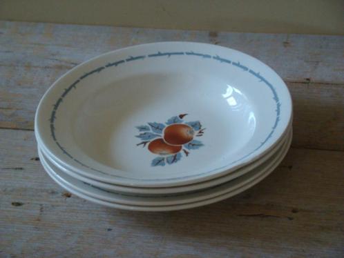 Borden, Made in France, gaaf, Antiek en Kunst, Antiek | Servies los, Ophalen of Verzenden