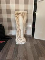 Supermooie , bijzondere creme kleurige zuil ( 81 cm hoog), Ophalen, Zo goed als nieuw