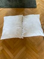 2x HEMA Kussens - Zo goed als nieuw!, Huis en Inrichting, Ophalen of Verzenden, Zo goed als nieuw, Wit, Vierkant