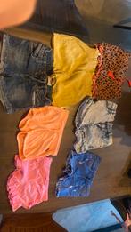 Pakket meisjes korte broeken 116-122 meisjeskleding, Kinderen en Baby's, Kinderkleding | Kinder-kledingpakketten, Ophalen of Verzenden
