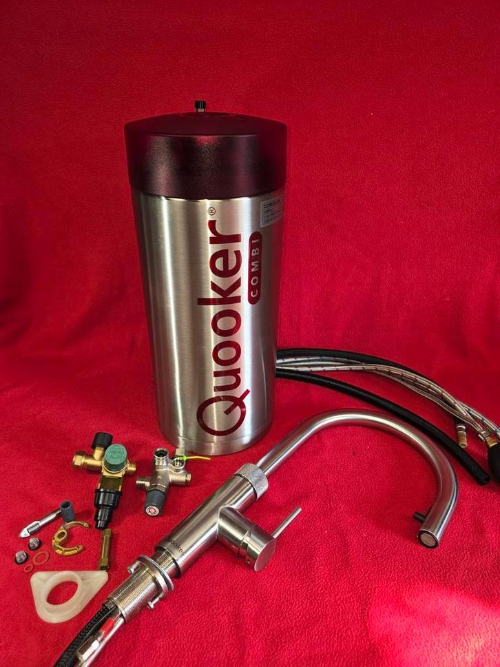 Quooker Combi 2.2 met een FLEX RVS 3in1 kraan, Huis en Inrichting, Keuken | Keukenelementen, Gebruikt, Minder dan 100 cm, Ophalen