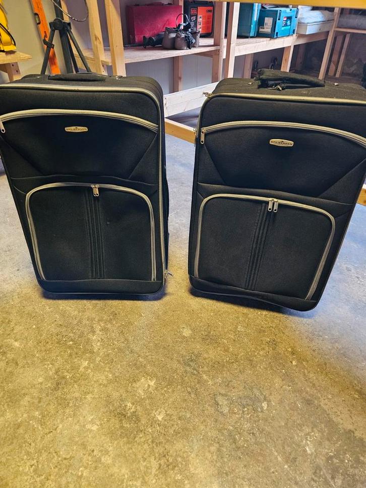 Koffer, Sieraden, Tassen en Uiterlijk, Koffers, Hard kunststof, 70 cm of meer, 45 tot 55 cm, Wieltjes, Ophalen