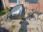 Bakfiets cargo long, Gebruikt, Huif, 3 kinderen, Ophalen