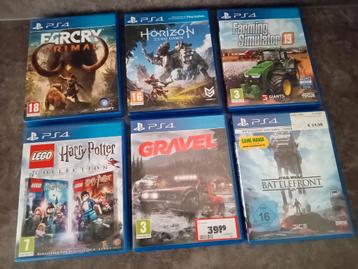 Diverse Ps 4 Games . Ook aankoop per stuk mogelijk.  beschikbaar voor biedingen