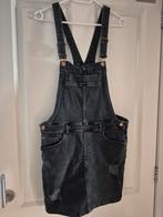 River Island spijkerrok tuinrok tuinpak rok denim zwart XL 4, Maat 42/44 (L), Ophalen of Verzenden, Zo goed als nieuw, Boven de knie