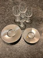 Nespresso collection, rvs schotels nog te koop, Glas of Glazen, Ophalen of Verzenden, Overige stijlen, Glas