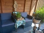 Complete loungeset, Tuin en Terras, Tuinsets en Loungesets, Ophalen, 4 zitplaatsen, Kunststof, Gebruikt
