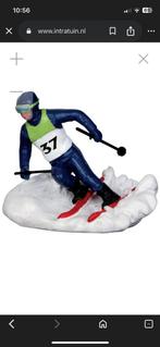 Lemax Kerstdorpminiatuur Slalom Racer, Ophalen of Verzenden, Zo goed als nieuw