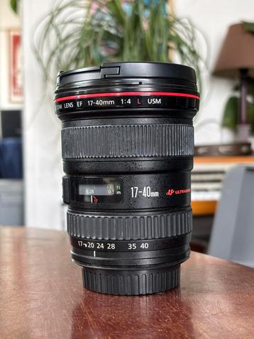 Canon EF 17-40 F4L beschikbaar voor biedingen