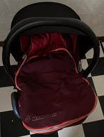 Maxi Cosi fuchsia roze met voetenzak, 0 t/m 13 kg, Autogordel, Maxi-Cosi, Zo goed als nieuw