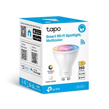 4x tp-link Tapo L630 GU10 Smart Wifi Spots - Multicolor beschikbaar voor biedingen