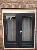 Dubbele deur openslaande deur buitendeur (excl. kozijn), Ophalen, Gebruikt, Deurkozijn, 150 tot 225 cm