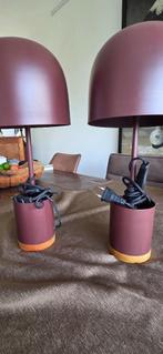 2 Nachtlampjes, 12,50 euro, Huis en Inrichting, Ophalen, Gebruikt, Retro space-age/ paddestoel