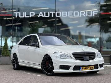 Mercedes S-klasse 500 4-Matic Lang 63 AMG Look Memory Pano beschikbaar voor biedingen
