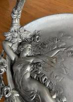 Art nouveau tinnen schaaltje 24x16cm, Antiek en Kunst, Antiek | Tin, Ophalen