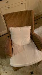 6x eettafel stoel (lloyd loom), Ophalen, Gebruikt, Minder dan 75 cm, Riet of Rotan