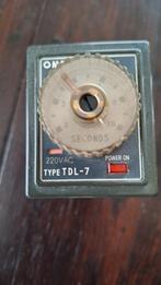 Tijdrelais Omron type; TDL-7, Ophalen of Verzenden, Gebruikt