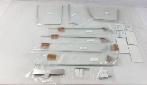 Chromen interieur accenten set 10 dlg. nieuw BMW X3 serie F2, Auto-onderdelen, Interieur en Bekleding, BMW, Nieuw, Herkomst onderdeel bekend