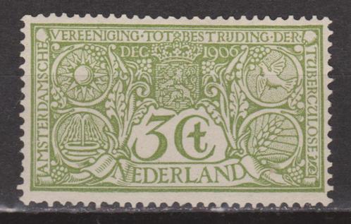 NVPH 85 Postfris Tuberculose 1906 ; OUD NEDERLAND p/stuk, Postzegels en Munten, Postzegels | Nederland, Postfris, T/m 1940, Ophalen of Verzenden