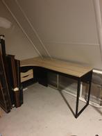 Bureau met lades, Ophalen, Zo goed als nieuw, Bureau