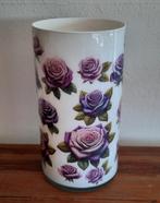 Handgemaakte vaas. Decoupage reverse., Ophalen of Verzenden, Nieuw, Minder dan 50 cm