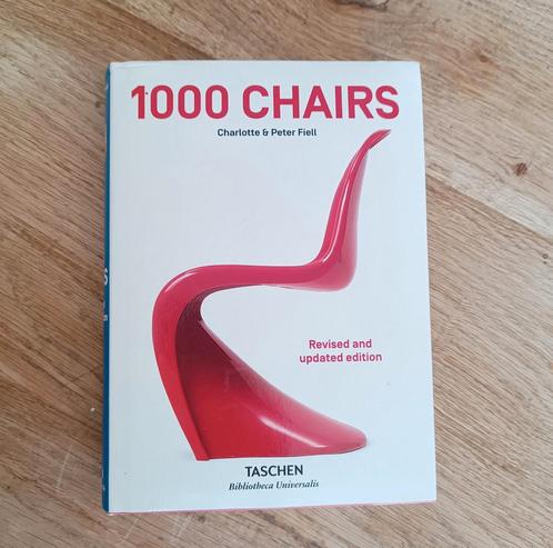1000 chairs boek, Charlotte & Peter Fiell, Taschen, Boeken, Kunst en Cultuur | Fotografie en Design, Gelezen, Overige onderwerpen