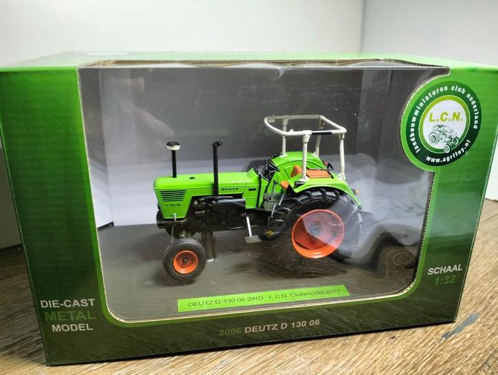 Te koop Weise-Toys Deutz D130-06 LCN clubmodel 2011., Hobby en Vrije tijd, Modelauto's | 1:32, Zo goed als nieuw, Tractor of Landbouw