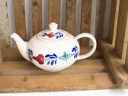 Boerenbont theepot servies 26581, Huis en Inrichting, Keuken | Servies, Gebruikt, Overige typen, Boerenbont, Aardewerk, Ophalen