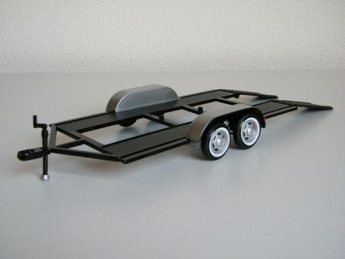 Nieuw modelauto trailer – aanhanger – kar – ambulance – 1:24, Hobby en Vrije tijd, Modelauto's | 1:24, Nieuw, Overige typen, Overige merken