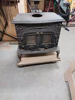 Gietijzeren houtkachel, Huis en Inrichting, Ophalen, Gebruikt, Hout, Houtkachel