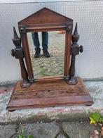 Antieke Tafelspiegel, Ophalen, Rechthoekig, 50 tot 100 cm, Minder dan 100 cm