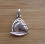 zilveren paarden hanger [069], Verzenden, Zo goed als nieuw, Zilver, Dier